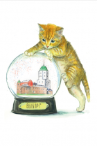 Открытка "Кот Выборга"